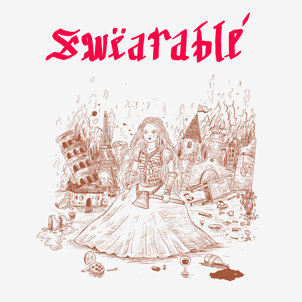 Custom Handwritten Gift Message on Custom Art Card